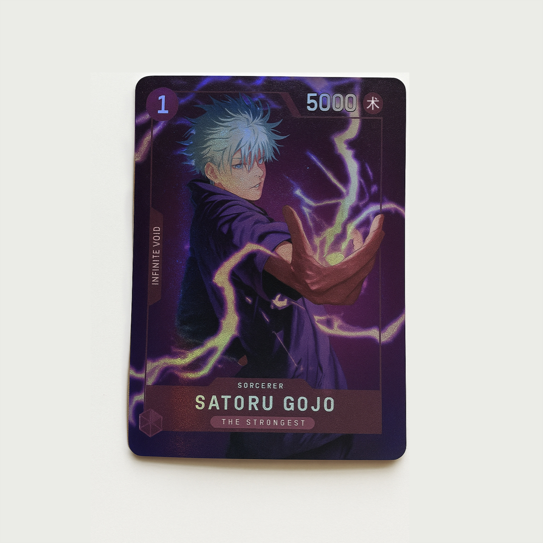 Jujustu Kaisen Promo Pack Premium Holofoil Cards (All Cards Ultra Rare Holographic)