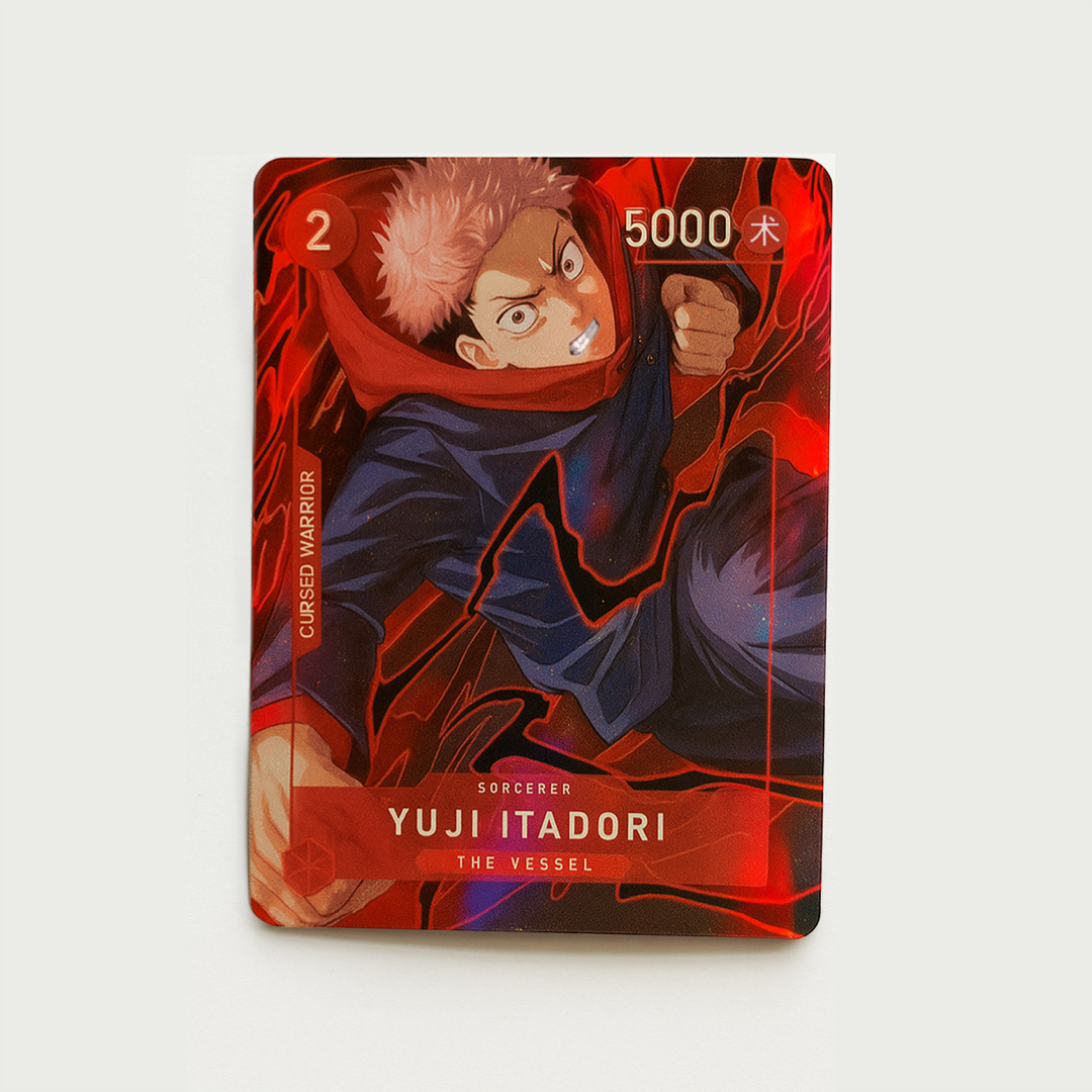 Jujustu Kaisen Promo Pack Premium Holofoil Cards (All Cards Ultra Rare Holographic)