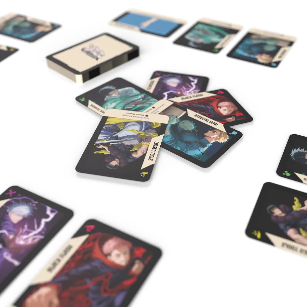 Jujutsu Kaisen Board Game JJK Party game for 2-6 Players (FREE TCG CARDS)