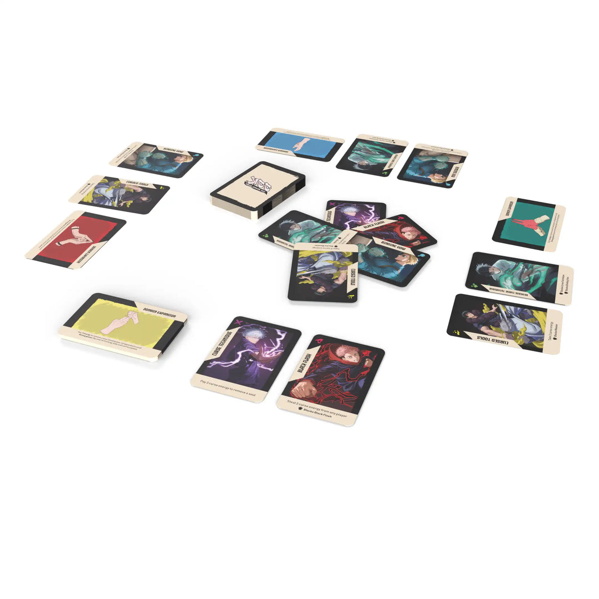 Jujutsu Kaisen Board Game JJK Party game for 2-6 Players (FREE TCG CARDS)