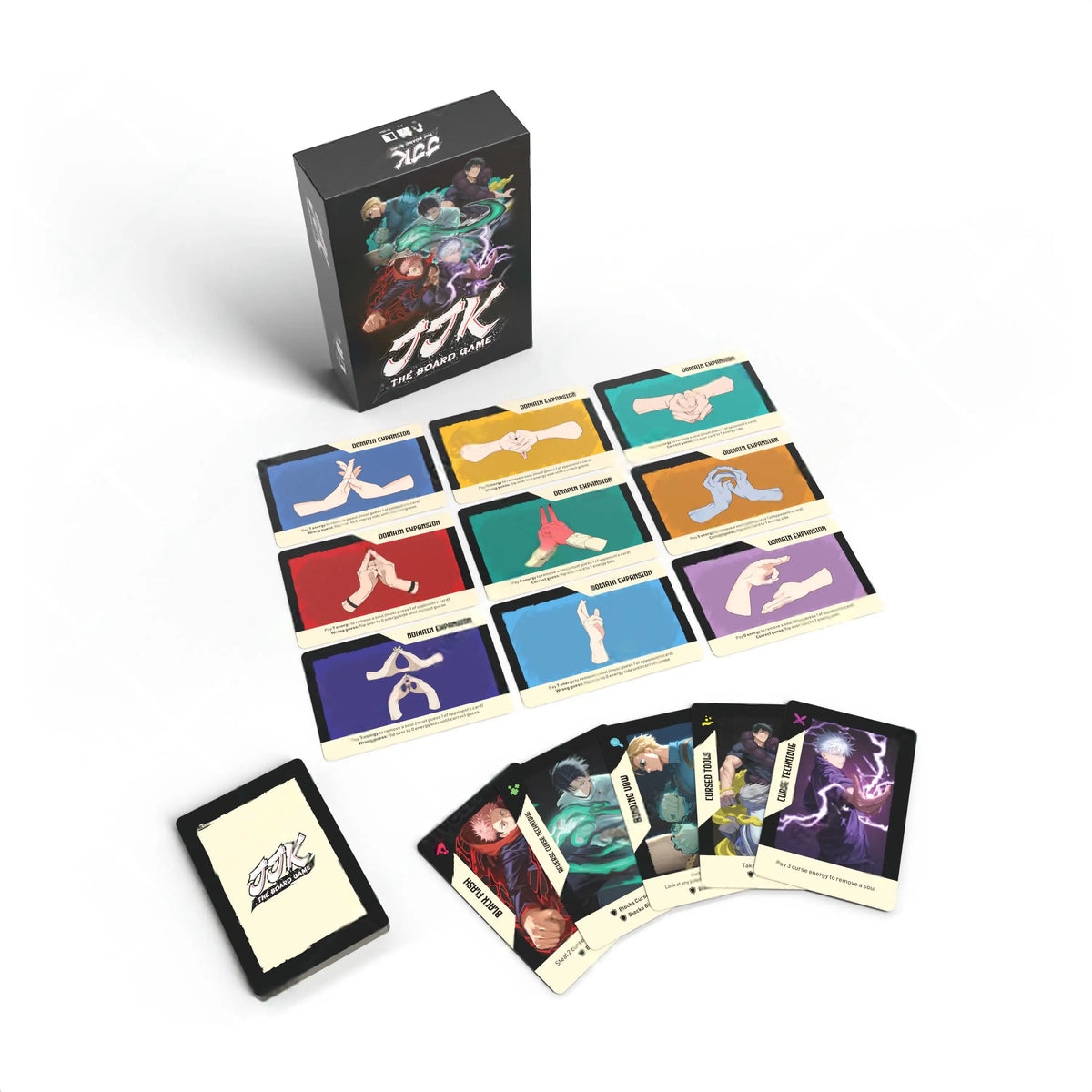 Jujutsu Kaisen Board Game JJK Party game for 2-6 Players (FREE TCG CARDS)